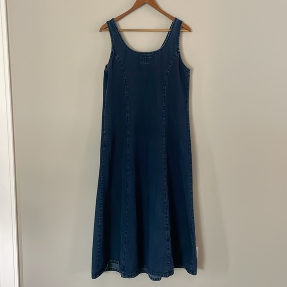 Vintage Denim Jumper Dress - Picture 5 of 8